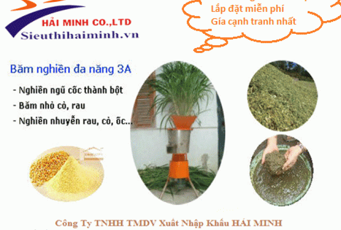 CƠ HỘI LÀM GIÀU CỦA NGƯỜI CHĂN NUÔI XUẤT HIỆN KHI MÁY CHẾ BIẾN THỨC ĂN XUẤT HIỆN